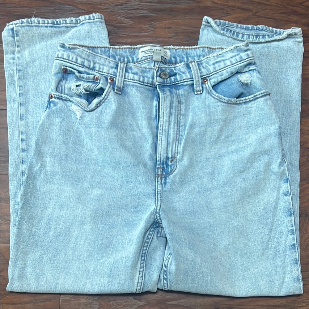 Ultra high rise ankle straight